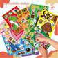 36 Pieces Make-a-face Stickers Pack, Mixed & Matched with 9 Designed Characters(4 of Each) Stickers, Make Your Own Stickers for Kids Teens Party