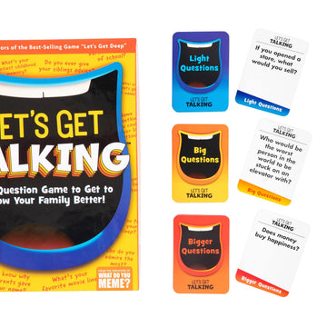 WHAT DO YOU MEME? Let's Get Talking: The Question Game to Get to Know Your Family Better by Relatable, Designed for Ages 8+, Fun Kids Games for Family