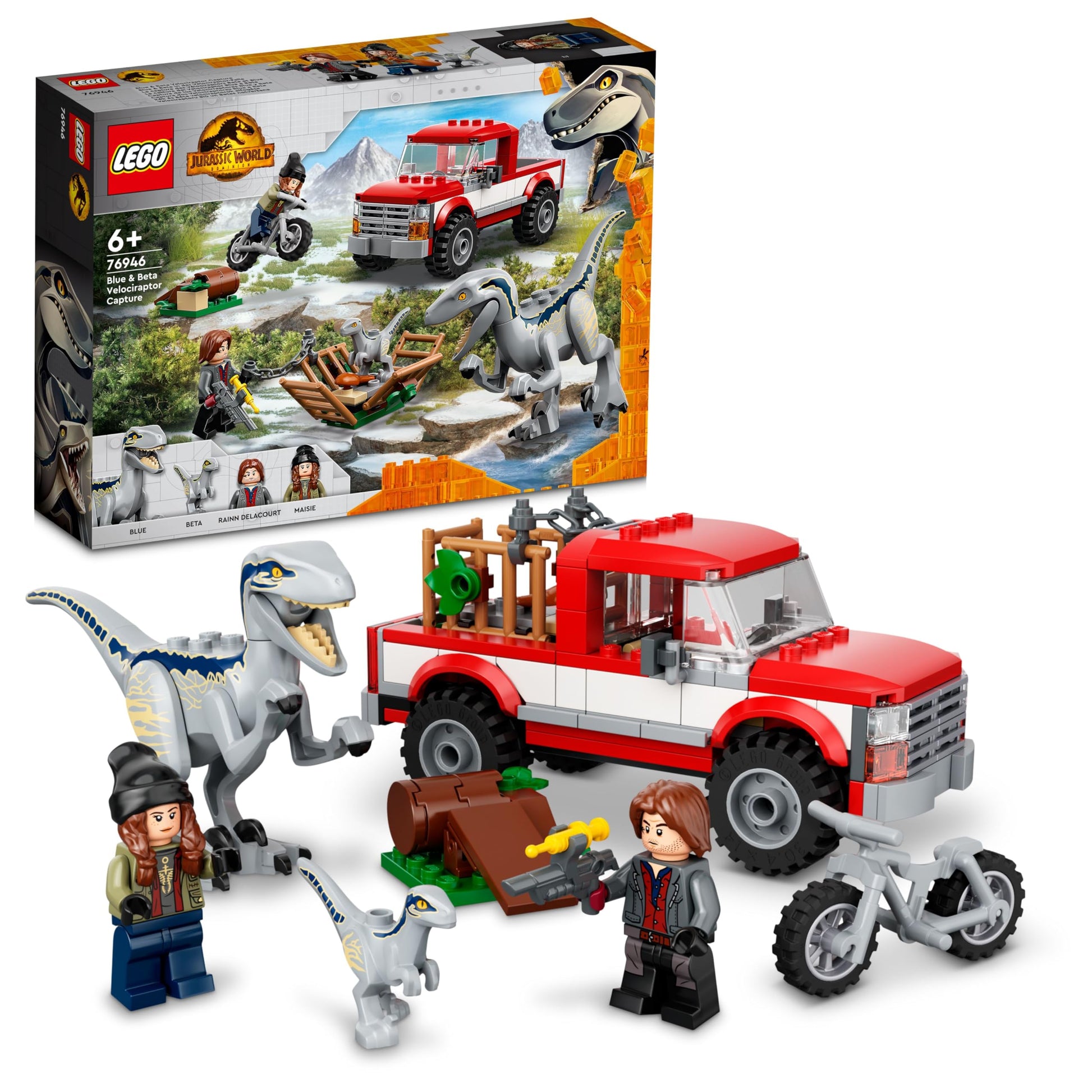 LEGO Jurassic World Blue et for Kids Aged 6 and up (181 Pieces)