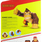 Nintendo World of Super Mario 2023 4-inch Action Figure Donkey Kong with Bananas