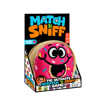 Schylling Match 'N Sniff Sweet & Smelly - Fun Family Matching Game for 2 to 5 Players - Smell, Sniff, Guess, Match - Ages 5 and Up - One Game