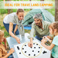Magnet Game with 32 Stones, Magnetic Chess Game with String, for Family & Party & Travel & Camping, Puzzle Strategy Games