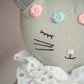 Inspired by Jewel Poppy the Cat - Handmade 24.8-Inch Plush Doll with Ballerina Tutu Outfit - Pretty Stuffed Toy Surprise Gift for a Little Princess
