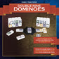 Continuum Games Family Traditions Double 9 Dominoes - 55 Piece Set in Storage Tin, Crystalline Dominoes for Kids and Adults, Classic Game Night