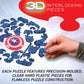 Marvel Captain America Crystal 3D Puzzle, 31-Pc, Ages 12+