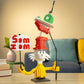 Brickcraft Officially Licensed Dr. Seuss Sam I Am Green Eggs and Ham Building Set with Sign, 637 Pieces, Multicolor Brick Toy for Kids and Adults