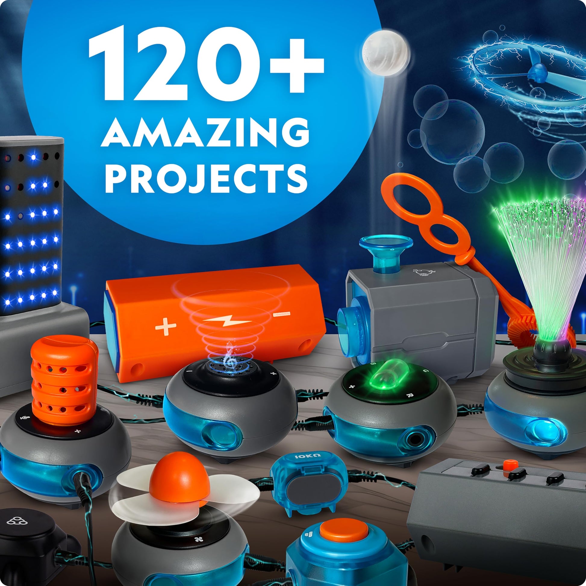 National Geographic Circuit Kit for Kids with 120 Electrical Projects