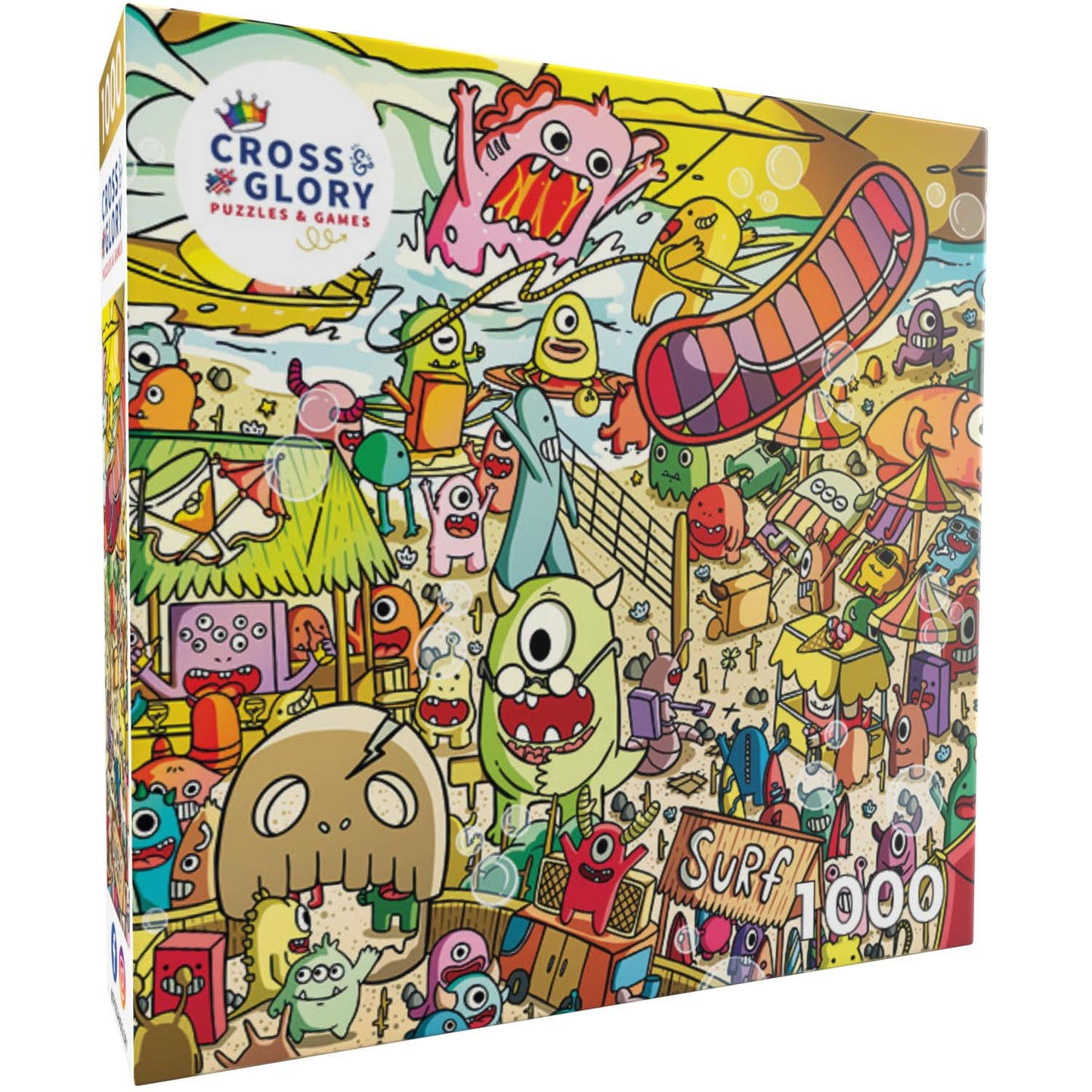 Cross & Glory | Jigsaw Puzzles for Adults | Surf 'n' Scream Beach Party