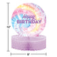 Tie Dye Party Happy Birthday Centerpiece, 1 ct