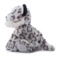 The Petting Zoo Snow Leopard Stuffed Animal Plushie, Gifts for Kids, Wild Onez Wildlife Animals, Leopard Plush Toy 9 inches