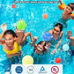 Reusable Water Balloons 21 Pack Unique Double Water Inlet Silicone Water Bomb Pool Toys Non-Magnetic Quick Fill Self Sealing Water Splash Balls Games