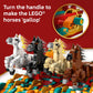 LEGO Spring Festival Galloping Horse Canvas Kids Building Toy - Year of the Horse Toy for Girls & Boys, Ages 10+ - Buildable Chinese New Year