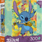 Ceaco - Disney Stitch Galaxy Grunge - 300 Large Piece Puzzle for Adults