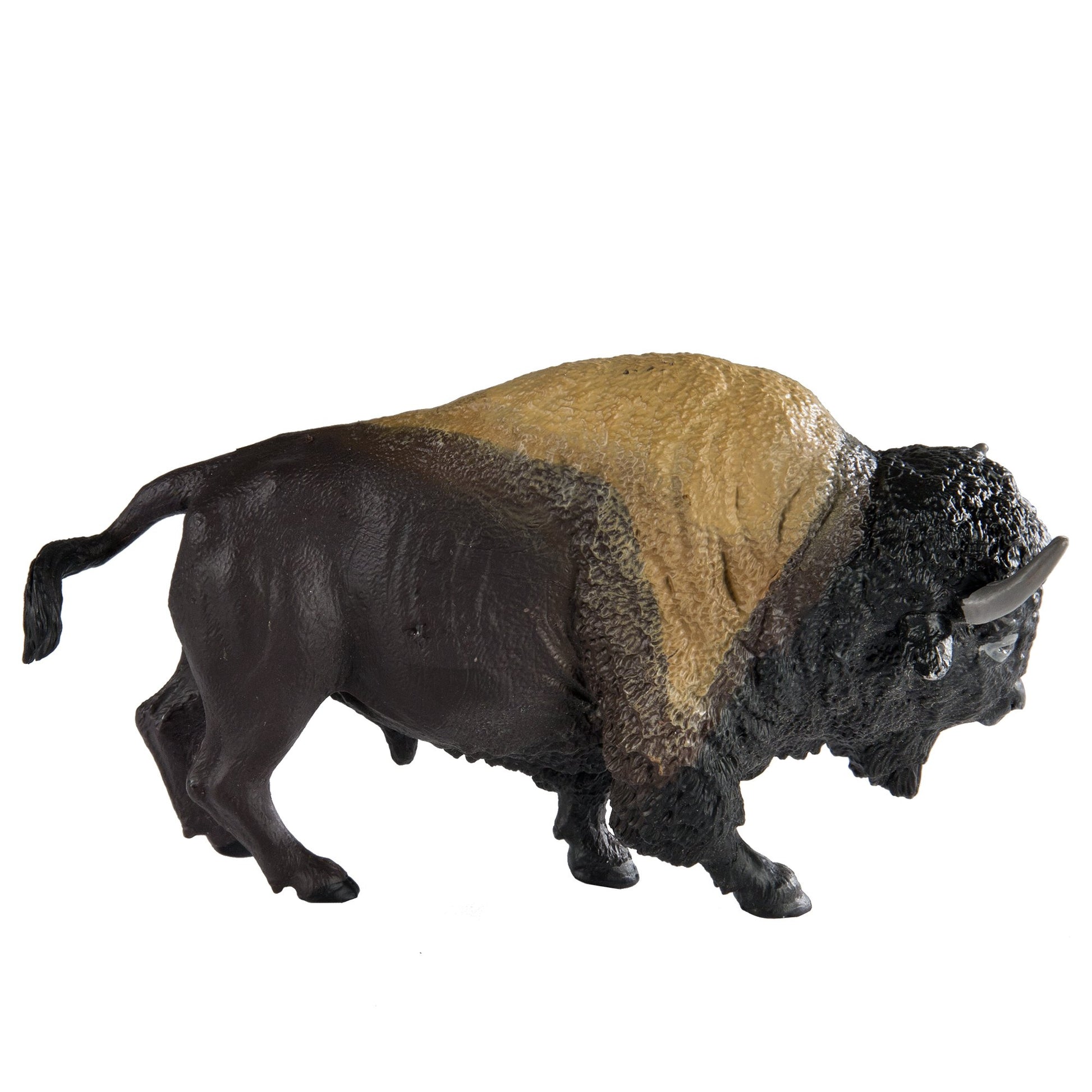 Safari Ltd Wild Safari North American Wildlife - Bison - Realistic Hand Painted Toy Figurine Model - Quality Construction From Safe and BPA Free