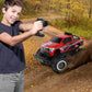 NKOK Mean Machines Ford F-150 Lightning RTR RC Car - Red, 2.4 GHz, Ages 6+