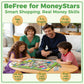BeFree for MoneyStars - Kids Board Game Age 7+ | Fun Play Money Shopping Game with Bills & Coins and Store Deals | Make Smart Choices, Pay, Get Change