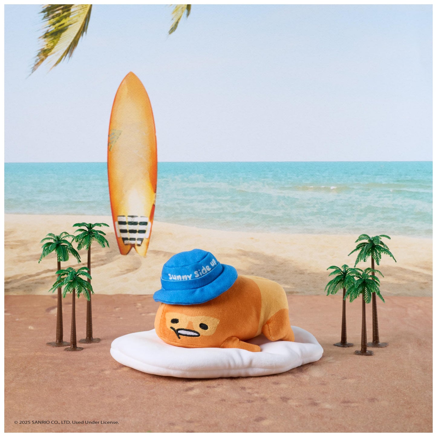 GUND Sanrio Gudetama The Lazy Egg Sunny Side Up 5-Inch Stuffed Toy