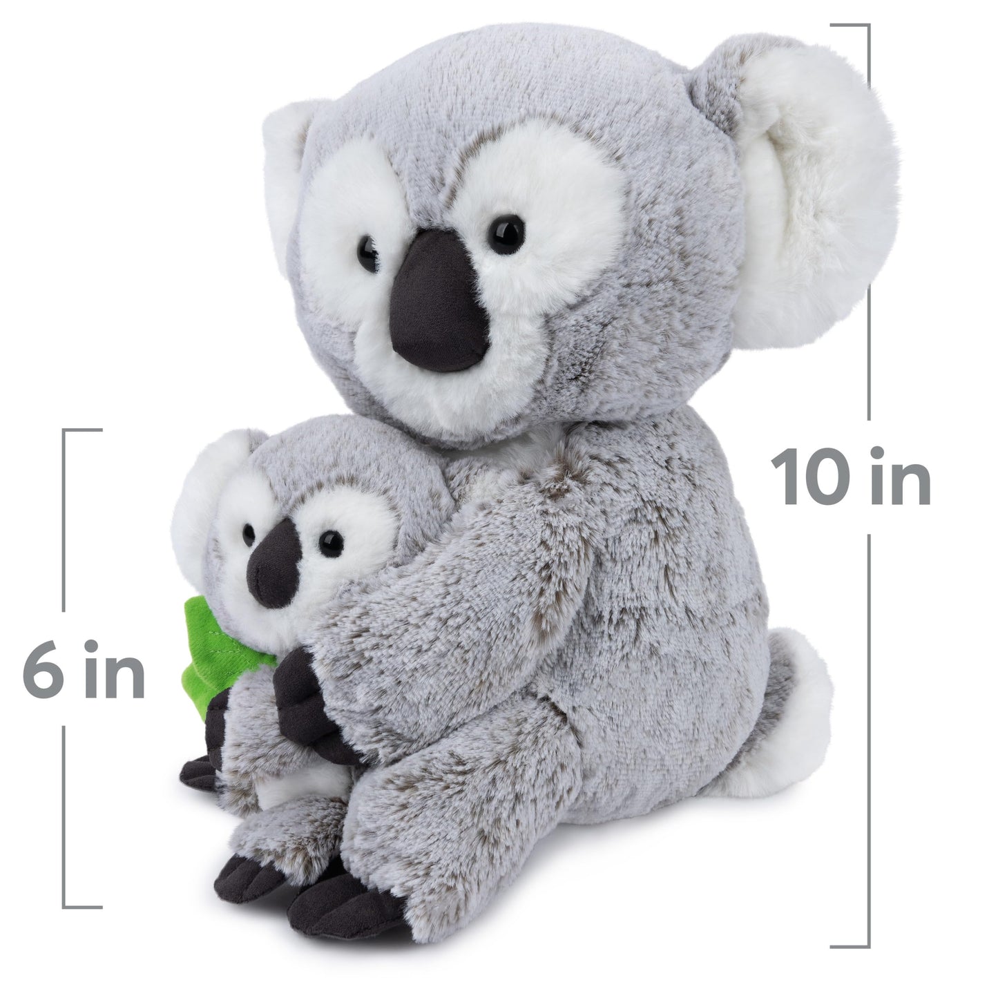 GUND Zozo 10-Inch Koala with Joey 2-in-1 Plush Toys for Ages 0+