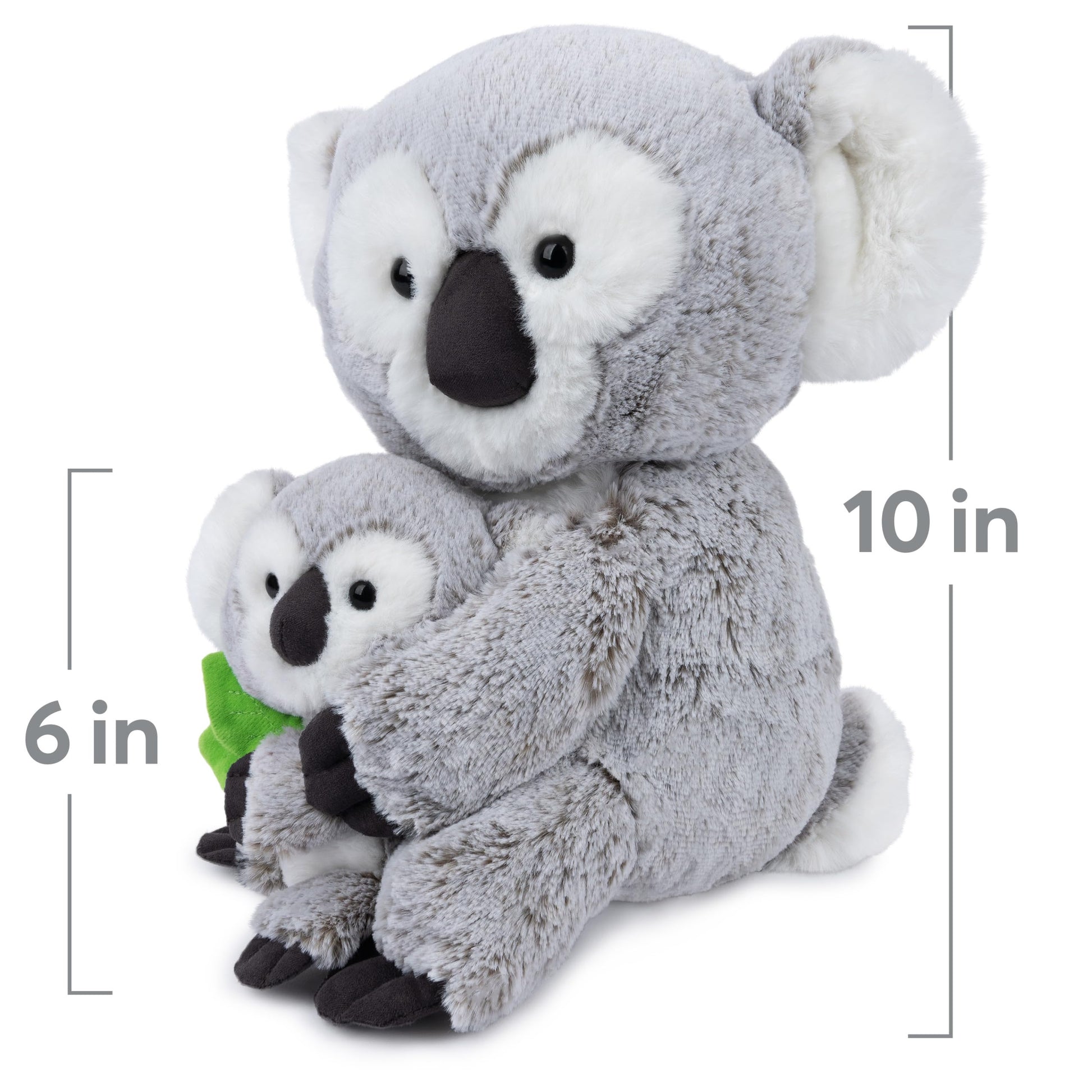 GUND Zozo 10-Inch Koala with Joey 2-in-1 Plush Toys for Ages 0+