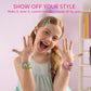 JOVA Klever Kits Friendship Bracelet Making Kit, Arts and Crafts for Kids Ages 6-12, Birthday Present for Teen Girl, Children's Jewelry Craft Set