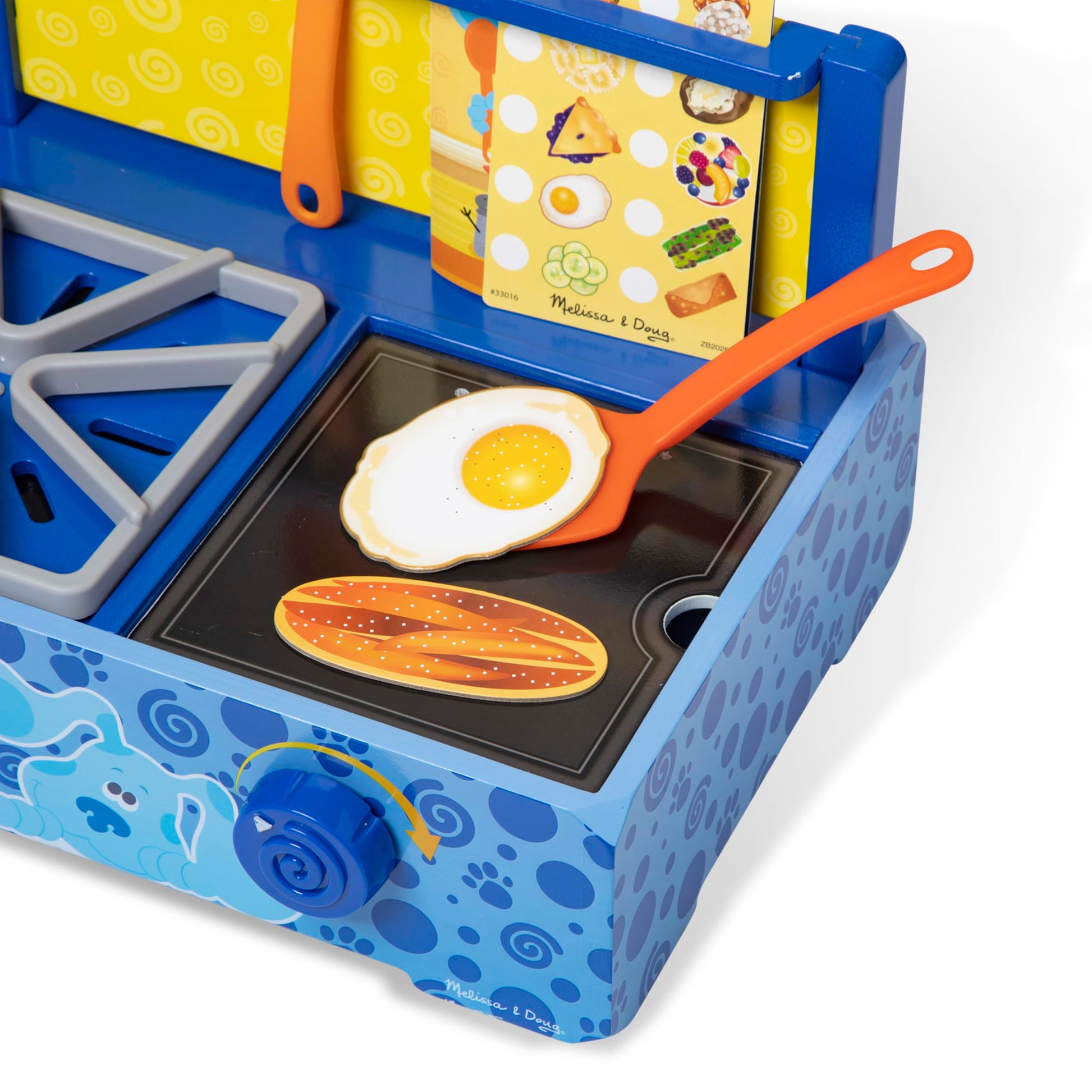 Melissa & Doug Blue's Clues & You! Wooden Cooking Play Set (42 Pieces)
