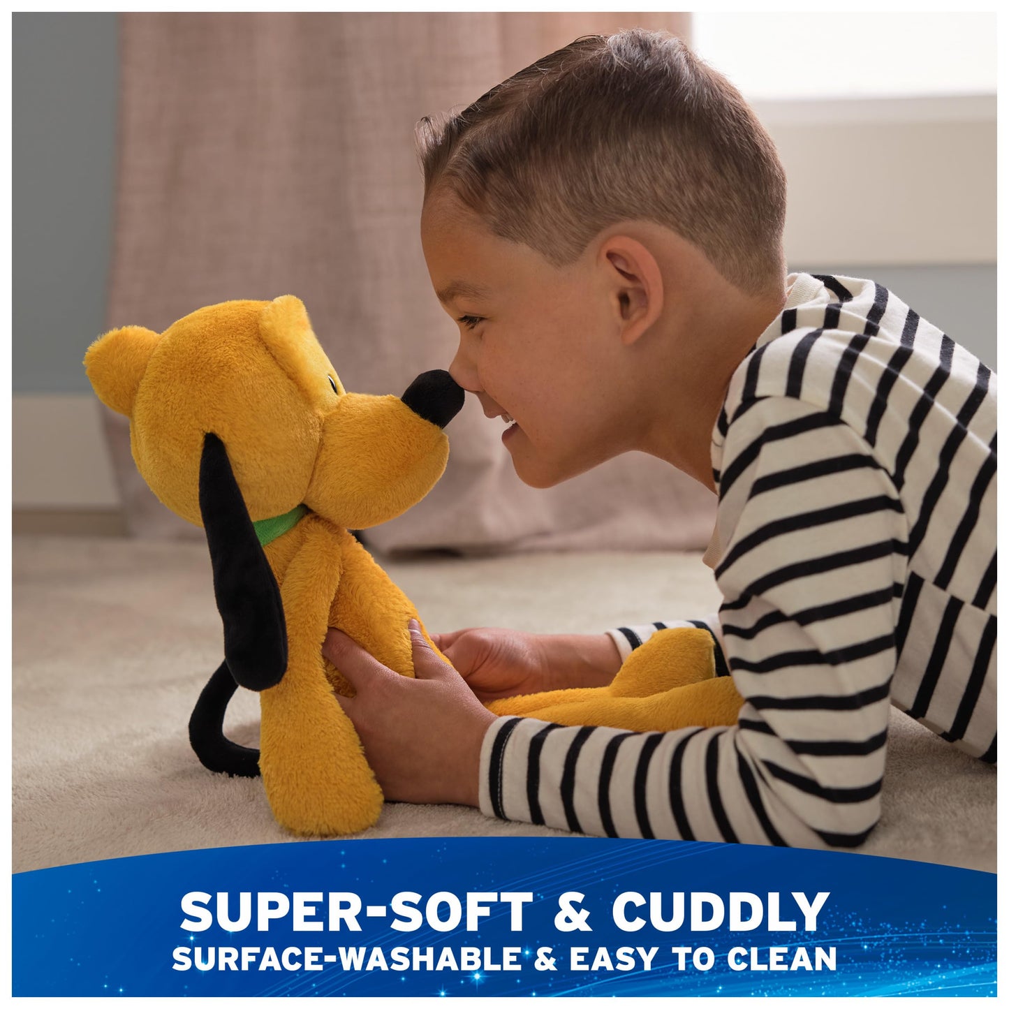 GUND Disney Official Pluto Toothpick 15-Inch Plush Toy for Ages 1+
