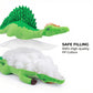 ZHONGXIN MADE Simulation Spinosaurus Dinosaur Stuffed Plush Toy - 18" Soft Lifelike Sail-Backed Dinosaur Model Toy, Real Life Dinosaur Stuffed Animal