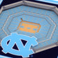YouTheFan NCAA North Carolina Tar Heels Licensed Fan Cribbage Wood Board Game