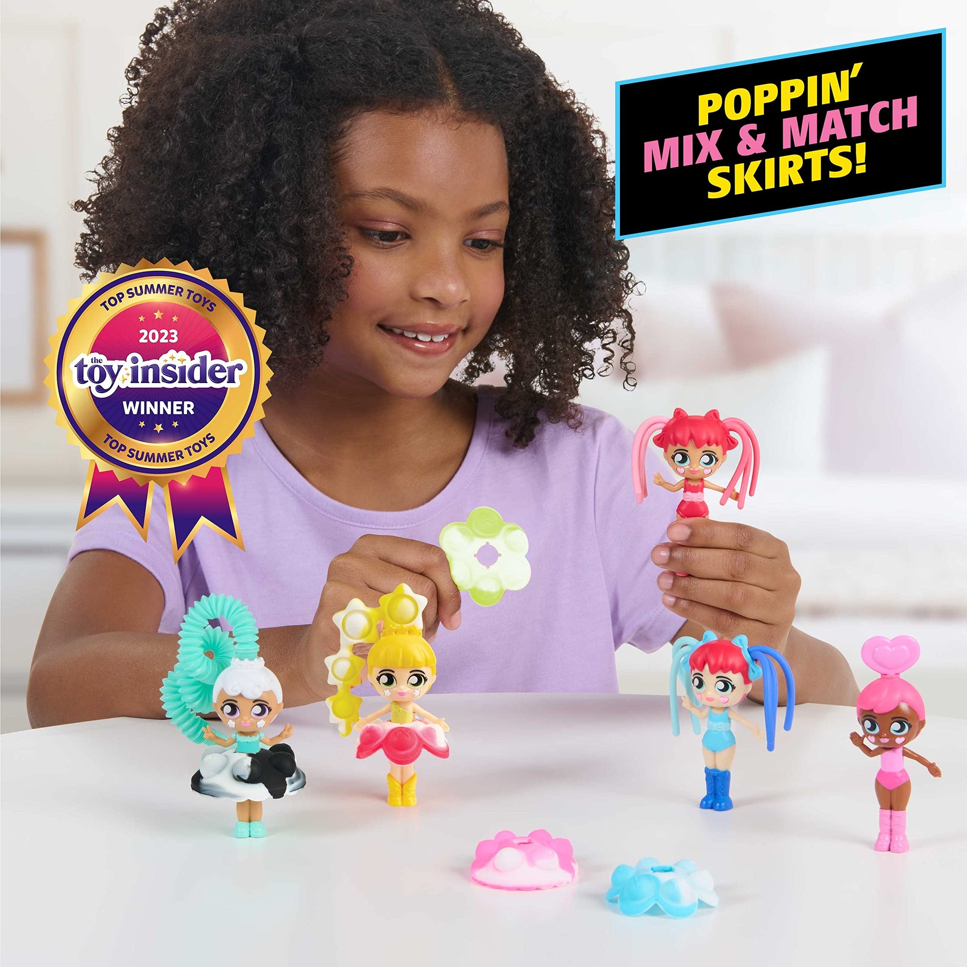 Fashion Fidgets Dolls - Sensory Toy Doll for Kids Anxiety and Stress Relief - Fidget Toy (2023 Edition)
