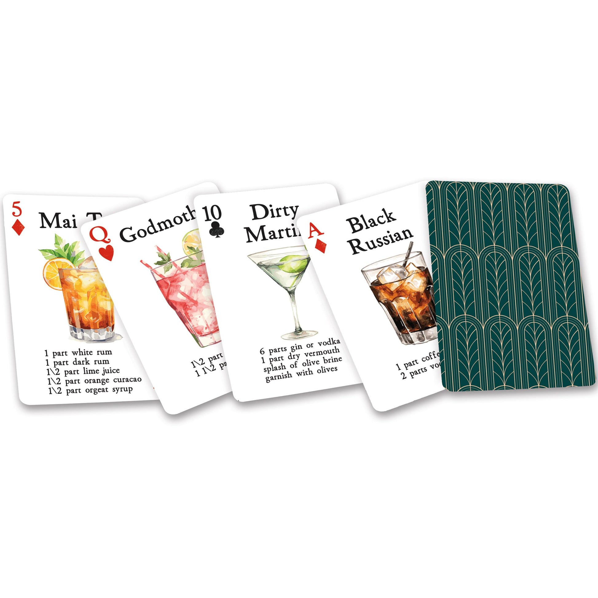 Primitives by Kathy Cocktails Playing Cards