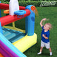 BANZAI Climb N Bounce Clubhouse (Outdoor Backyard Summer Spring Inflatable Jumping Bouncing House Castle)