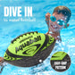 Activ Life Water Football for Pool, Beach, Outdoor, 9.5-inch Waterproof Pool Toys for Kids Aged 6-14, Heavy-Duty Water Ball, Double Lacing for Easy