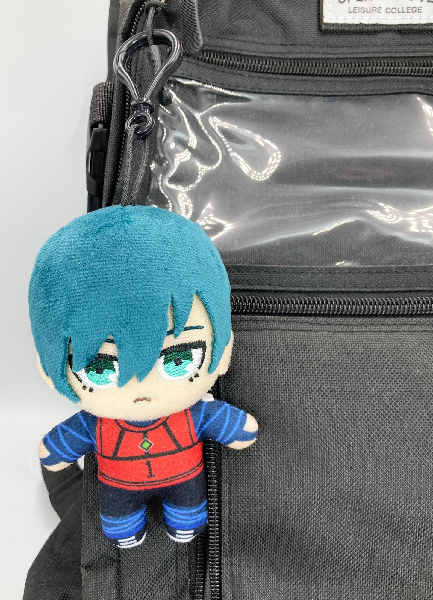 Great Eastern Entertainment Blue Lock Manga - Itoshi Rin Mini Plush w/Spring Hook 4.5" H