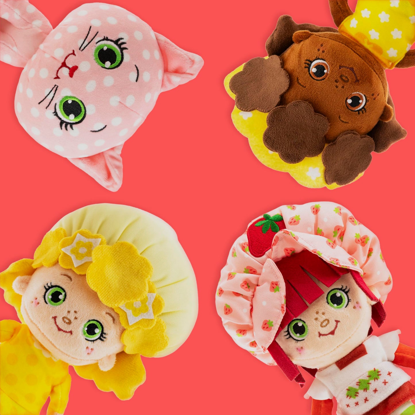 Strawberry Shortcake Sweet Scented Custard Plush Toy