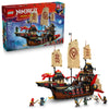 LEGO NINJAGO The Temple Bounty Building Toy - Multi-Level Boat W/6 Ninja Toy Minifigures for Kids, Ages 14+ - Model Building Kit with Display Stand -