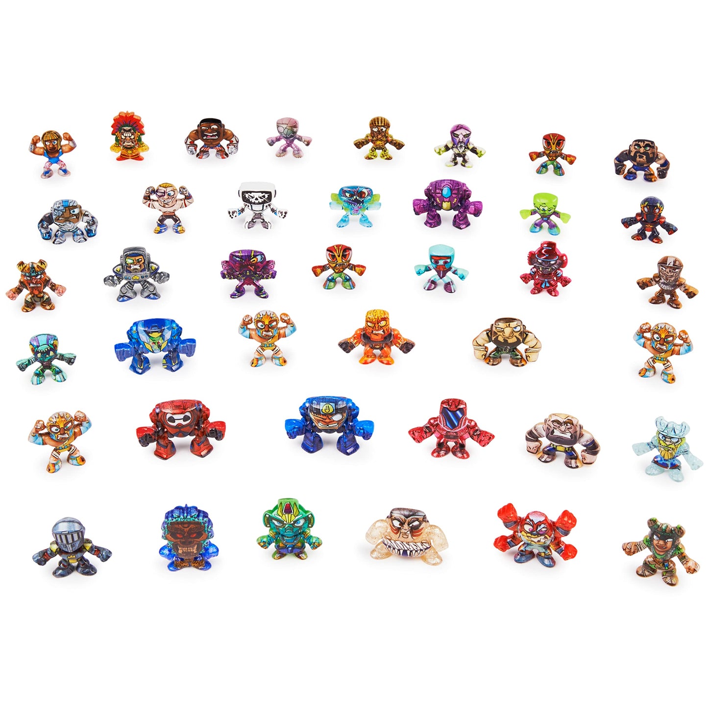 Million Warriors, 40-Pack Collectible Figures, Guaranteed Rare Warrior, Surprise Kids Toys for Boys and Girls Ages 5 and Up (Styles May Vary)
