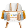 MUWEOL One Happy Boy High Chair Banner