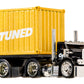 CarTuned™ Rig$ Container Case- Sneaky Pete, Yellow and Black DieCast Truck, Style 4