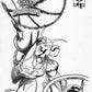 Biker Mice from Mars: The Sports Bro’s Vinnie (Black & White) Previews Exclusive Action Figure
