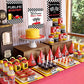 Race Car Bar Decorations Racing Car Birthday Party Decor Kit Pit Stop Banner Race Bar Signs Snack Tent Cards Let's Go Racing Theme Party Supplies