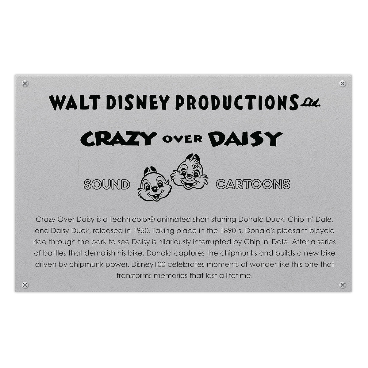 Disney100 Years of Wonder Walt Disney Presents “Crazy Over Daisy” Donald Duck Collectible Plush Stuffed Animal, Kids Toys for Ages 5 Up, Amazon