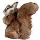 Basuo-9Q Realistic Squirrel Figurine - Lifelike Plush Tree Rodent