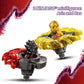 LEGO NINJAGO Dragon Spinjitzu Battle Pack - Spinning Blade Building Toy for Kids, Boys and Girls, Ages 6+ - with 2 Minifigures - Gift Idea