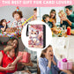 Card Binder 4 Pockets Zip Trading Card Binder for 400 Cards, PU Collection Binder with Removable Sleeves for 50 Pages, Portable Collector Album, Card