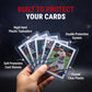 Ultra Pro Toploaders and Card Sleeves Bundle - 3" x 4" Clear Regular Toploaders & Soft Penny Sleeves for Standard Size Cards - Hard Plastic Card