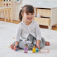 Tender Leaf Toys - Sunny Doll Family - Set of 4 Multicultural Wooden Dolls for Miniature Games and Doll House Play - Inspires Endless Imaginative Play