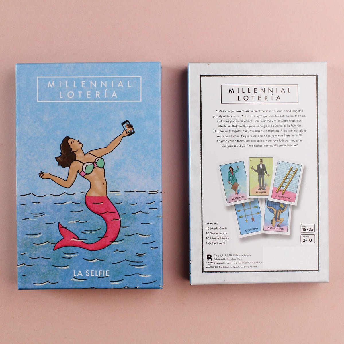 Millennial Loteria - Parody Mexican Bingo Party Game, Hilarious Matching Card Game, Nostalgia & Iconic Generation Humor, Adults Age 18+, 2-10 Players