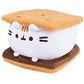 GUND Pusheen S'Mores Squisheen 12-Inch Squishy Plush Toy; Ages 8+