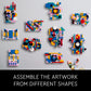 LEGO Art Modern Art 31210 Build & Display Home Décor Abstract Wall Art Kit, Birthday Gift Idea for Artistic People, Set for Teens or Adults Who Enjoy