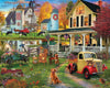 White Mountain 1000 Piece Jigsaw Puzzle Rustic Farmhouse, Country Retreat